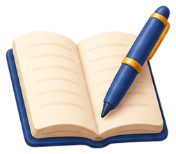 Le livre et le stylo — jeu la conjugaison de Mini héros