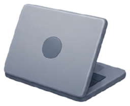 L'ordinateur portable — jeu le code de Mini héros