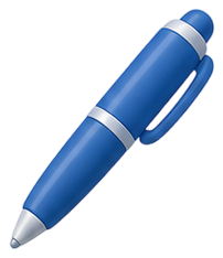Le stylo — jeu la grammaire de Mini héros
