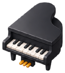 Le piano — jeu la musique de Mini héros